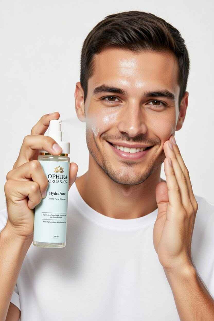 Hydrapure Gentle Facial Cleanser — Deep Clean + Daily Hydration Skin Care Ophira Organics 