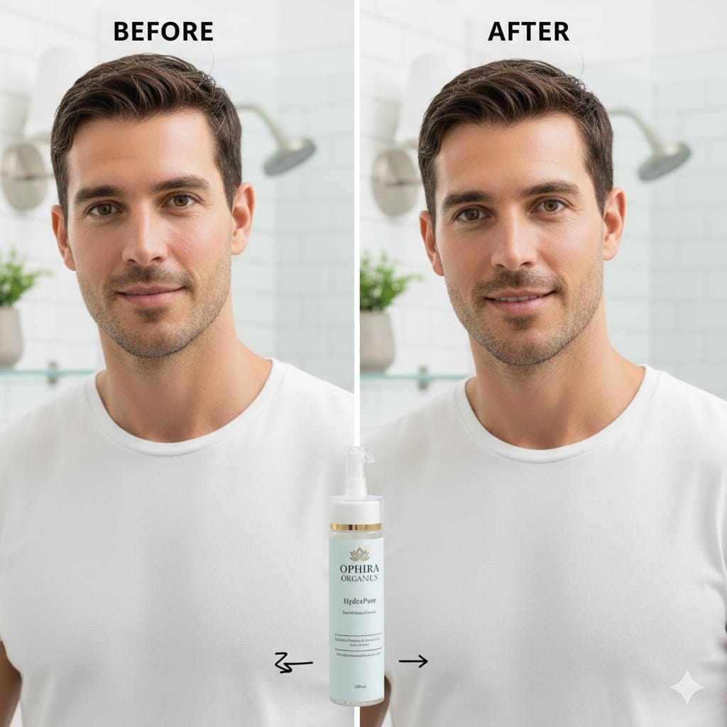 Hydrapure Gentle Facial Cleanser — Deep Clean + Daily Hydration Skin Care Ophira Organics 